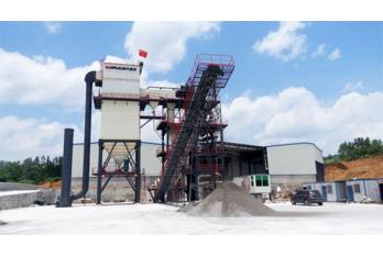 怀化明达建材，南方路机V7-100干式制砂设备应用